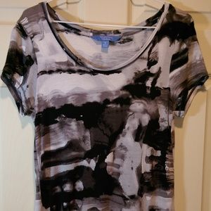 Vera Wang Abstract Top